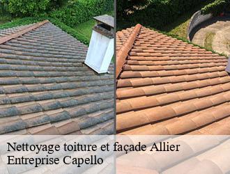 Nettoyage toiture et façade 03 Allier Entreprise Capello
