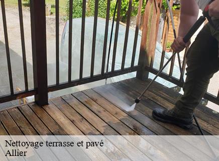 Nettoyage terrasse et pavé 03 Allier Entreprise Capello