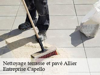 Nettoyage terrasse et pavé 03 Allier Entreprise Capello