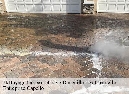 Nettoyage terrasse et pavé deneuille-les-chantelle-03140 Entreprise Capello