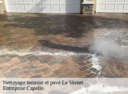 Nettoyage terrasse et pavé le-vernet-03200 Entreprise Capello