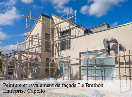 Peinture et ravalement de façade le-brethon-03350 Entreprise Capello