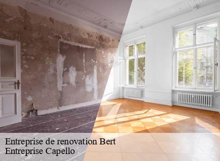 Entreprise de renovation bert-03130 Entreprise Capello
